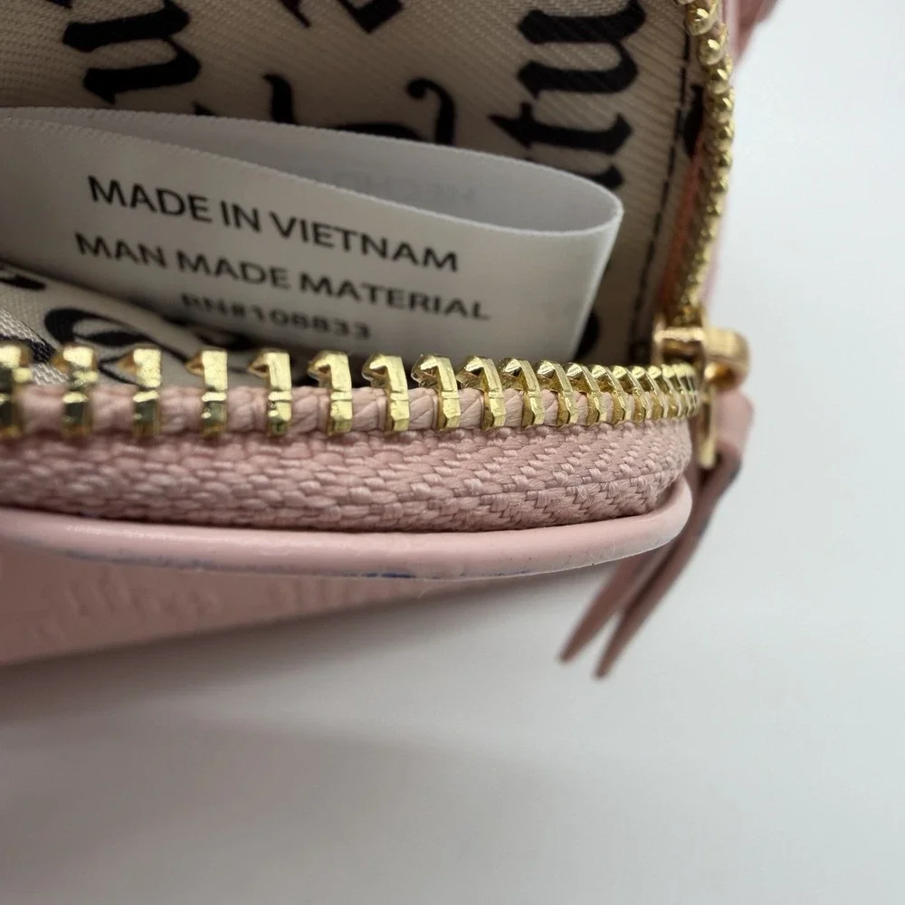 Juicy Couture String Of Pearls Satchel Pink Diamond Handbag Crossbody Bag NWT